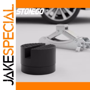 Floor Slotted Rubber Jack Pad 50mm x 38mm