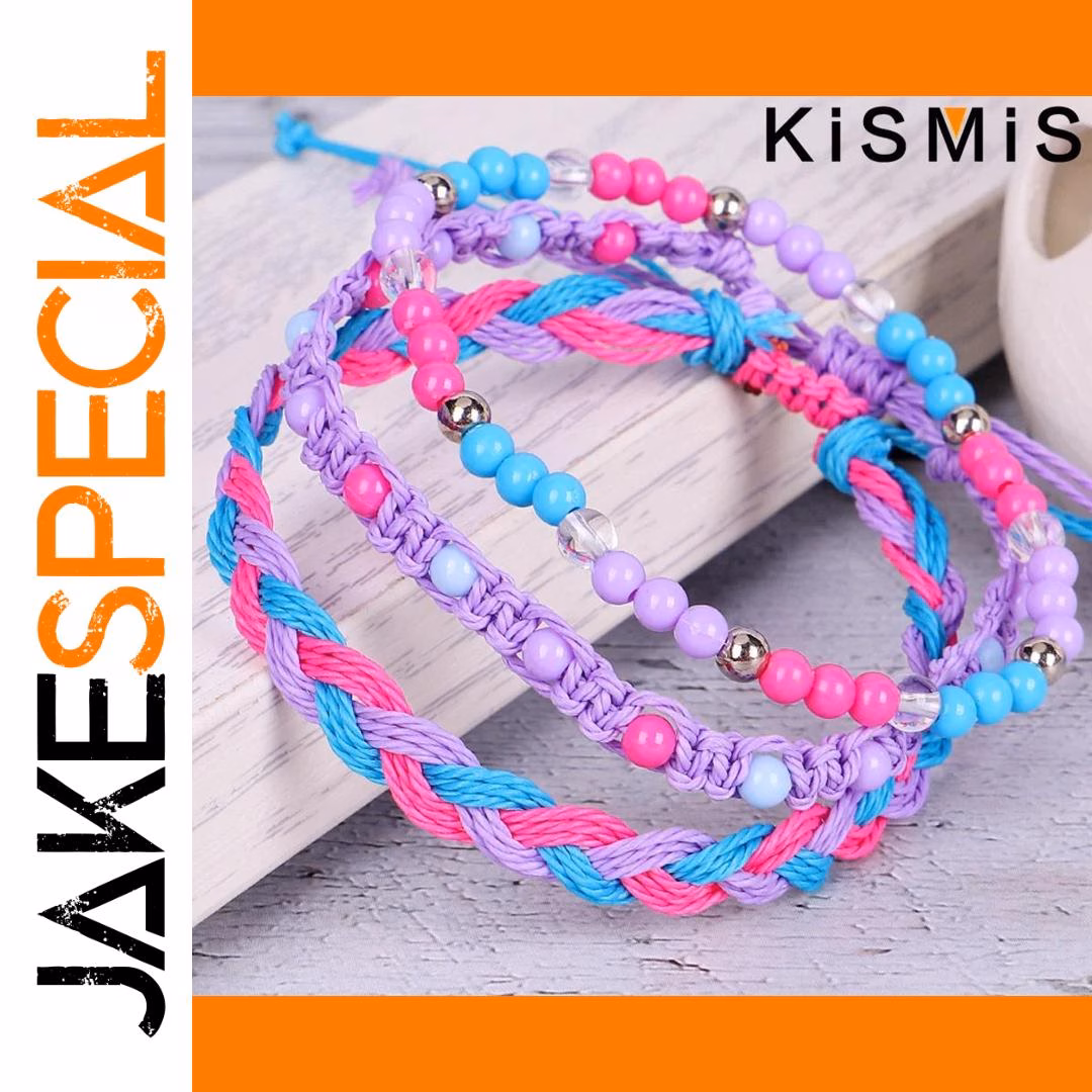 Bohemian Friendship Rope Bracelets Set of Three - Image 4