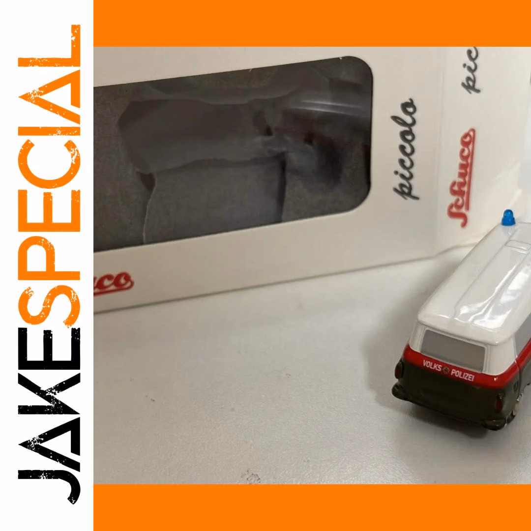 1:87 Scale Diecast Police Van Model - Image 3