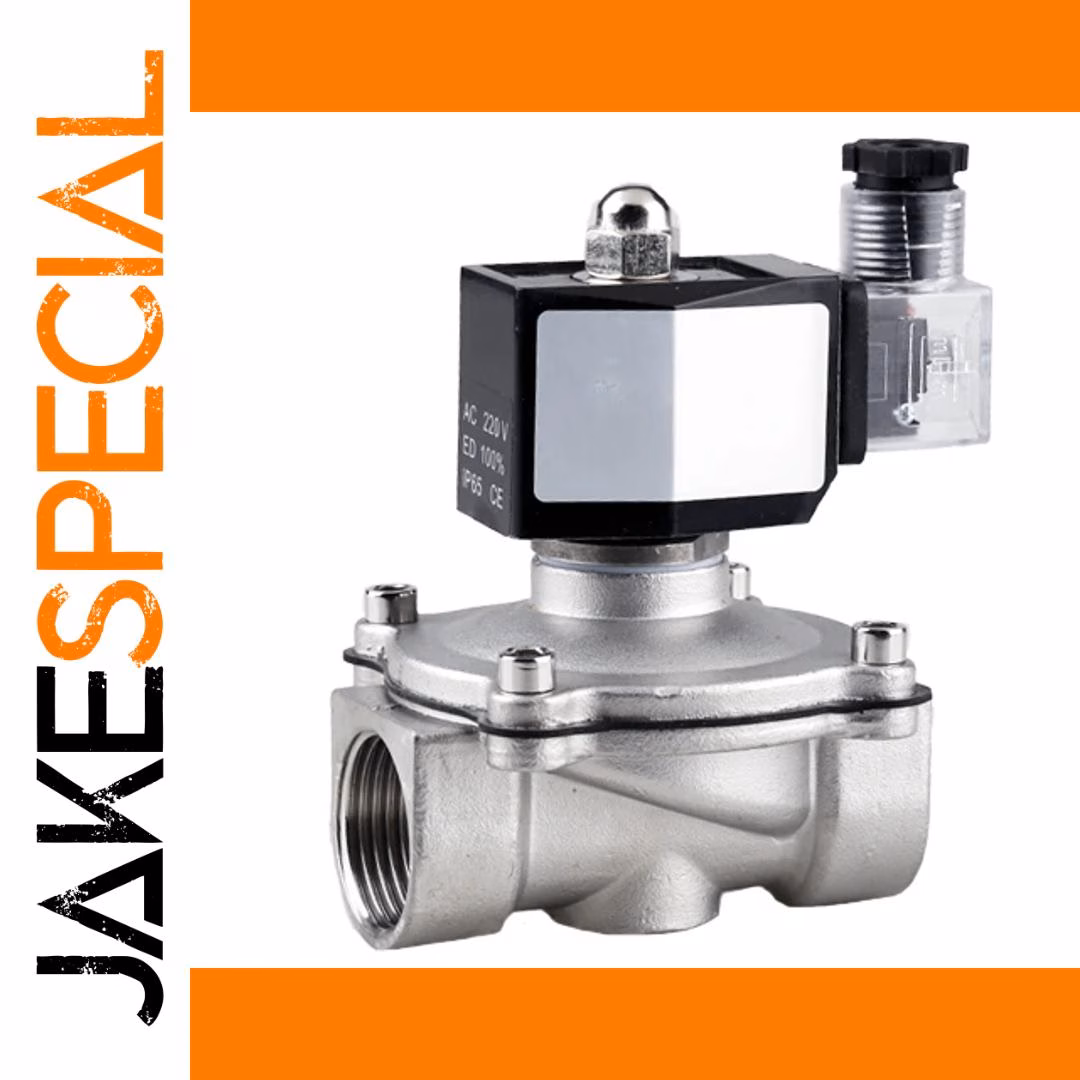 24V DC 220V AC Stainless Steel Solenoid Valve - Image 6