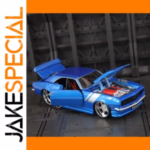 1968 Z/28 Diecast Model 1:24 Scale Blue Finish