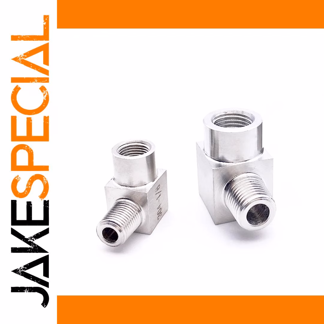 90-Degree Elbow Coupler 304 Stainless Steel - Image 4