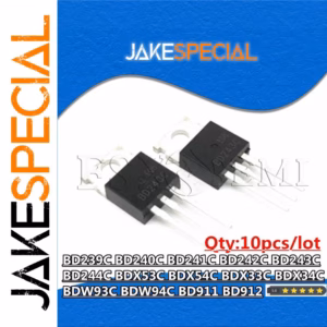10PCS TO-220 Power Transistors Set BD239C BD240C