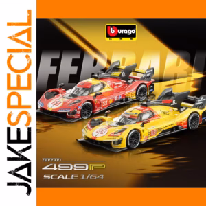 Bburago 1:64 Ferrari 499p Model Car Set