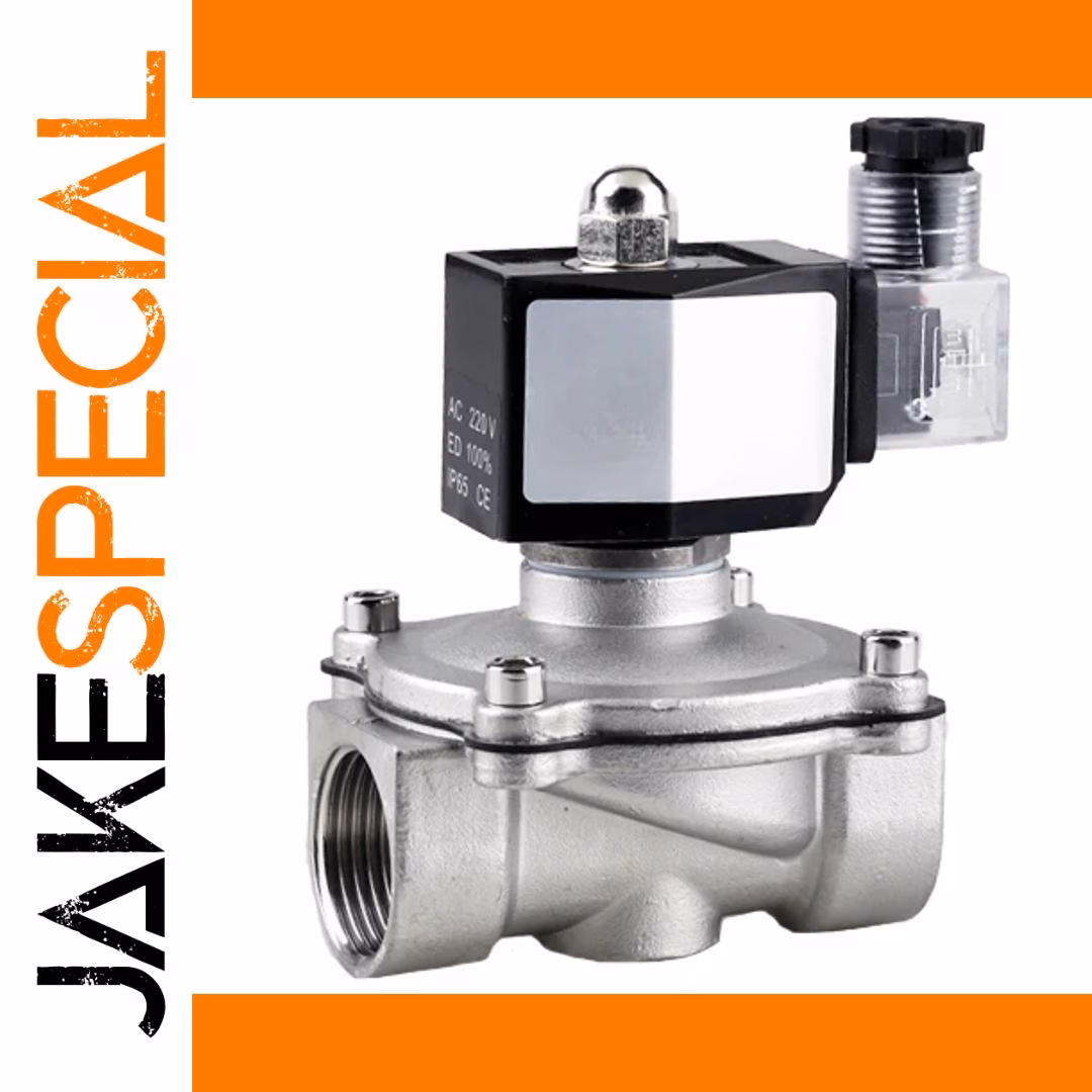 24V DC 220V AC Stainless Steel Solenoid Valve - Image 7