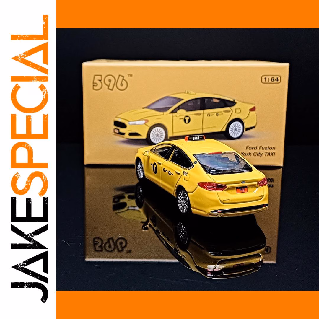 Ford Mondeo 1:64 Scale Taxi Diecast Model - Image 4