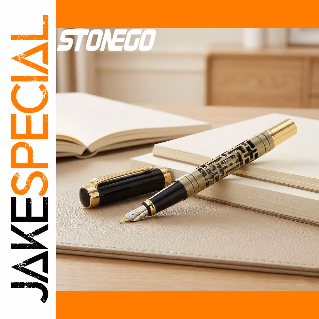 Luxury Metal Fountain Pen with 0.7mm Nib