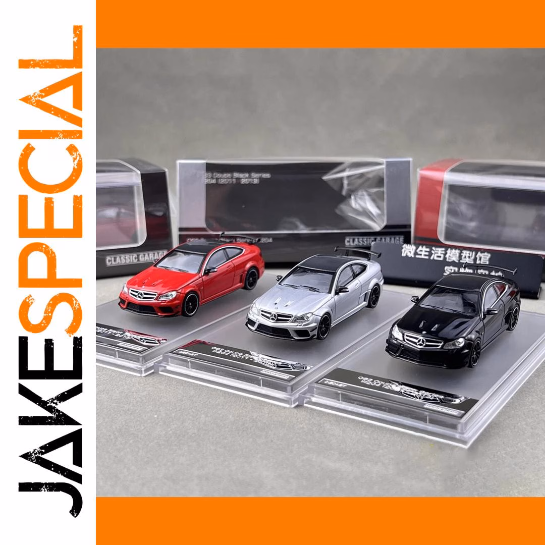 Mercedes-Benz C63 Coupe Black Series Model 1:64 - Image 2