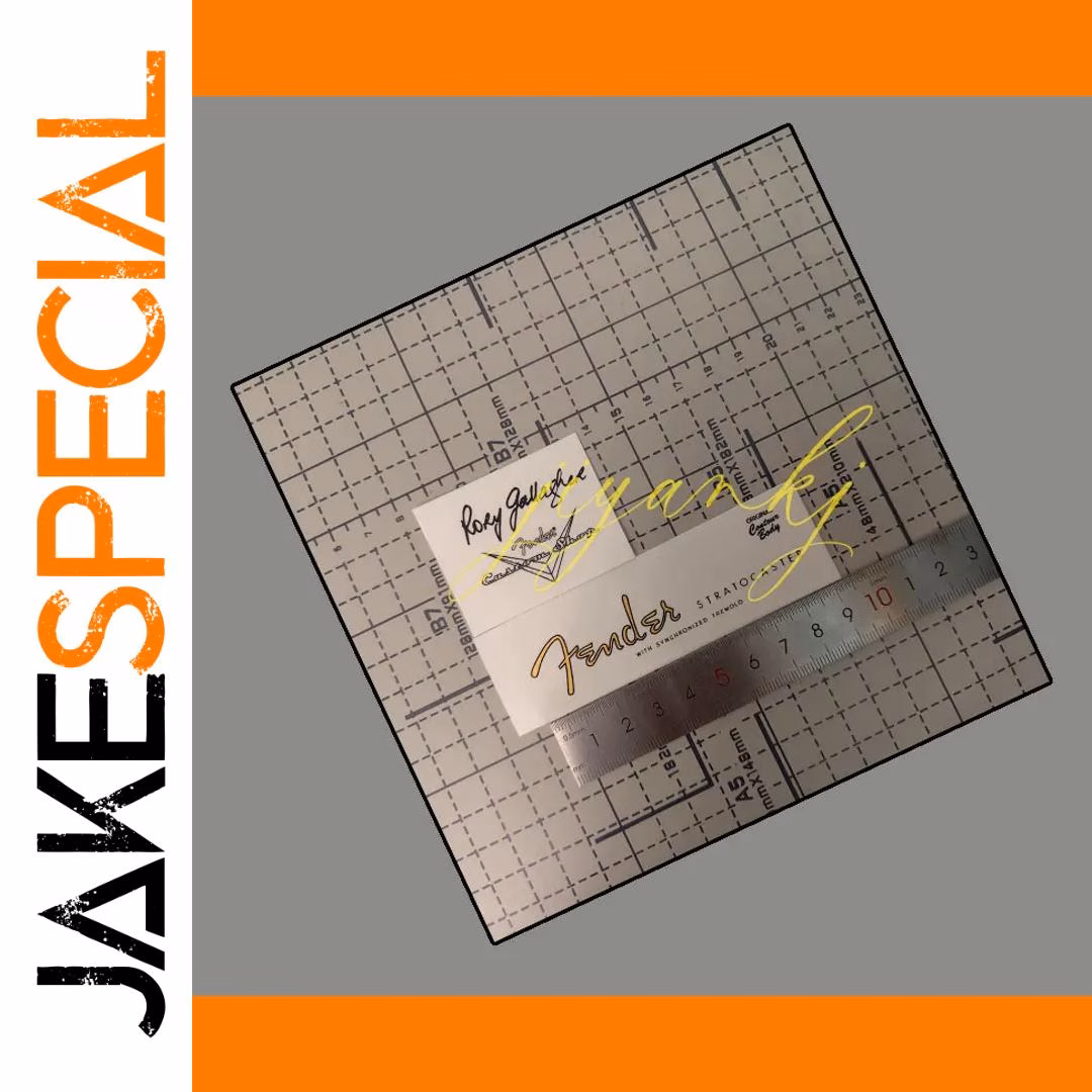 3-Piece Fender Stratocaster Paper Decals