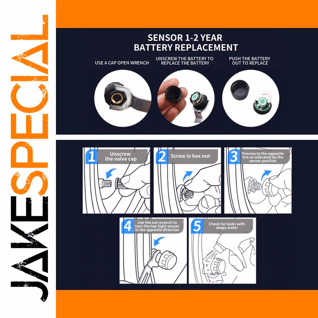 Motorcycle Tire Pressure Monitoring System TPMS - Image 5