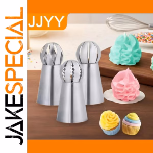 3 Piece Stainless Steel Cake Decorating Set