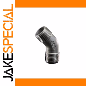 1/2 BSPT Equal Male 45 Degree Elbow Connector