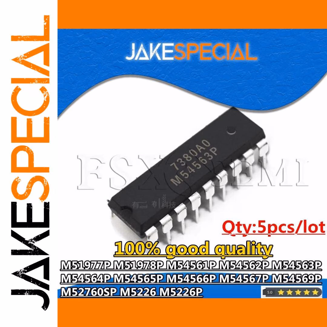 Set of 5 DIP Voltage Regulator Chips