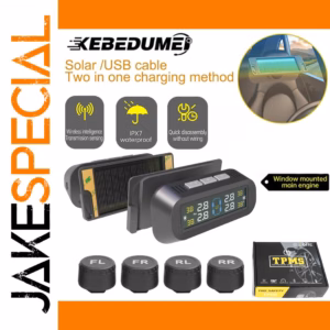 Intelligent Solar Tire Pressure Monitoring System