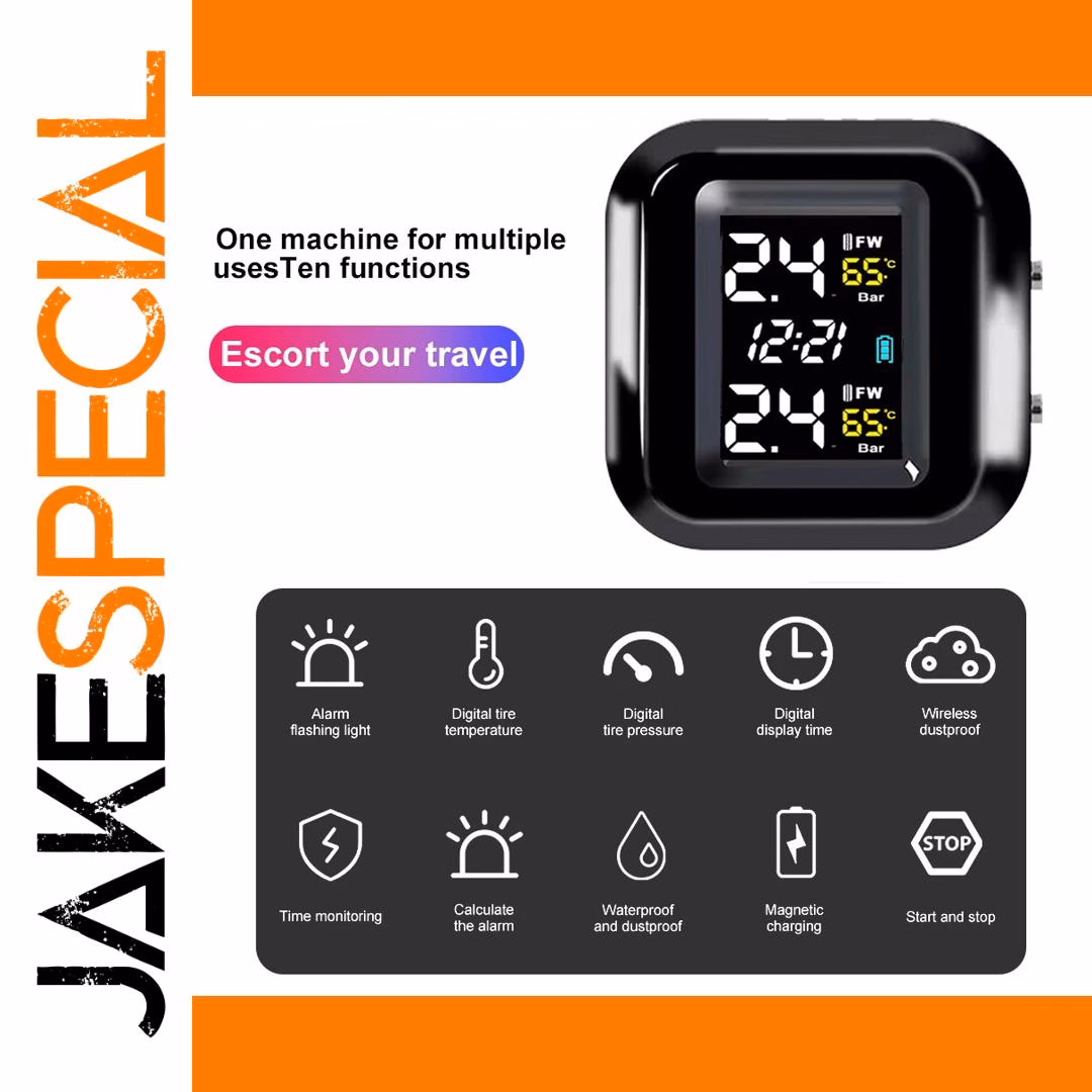 Motorcycle Tire Pressure Monitoring System TPMS - Image 2