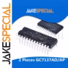 2PCS GC7137AD A/D Converter IC Set