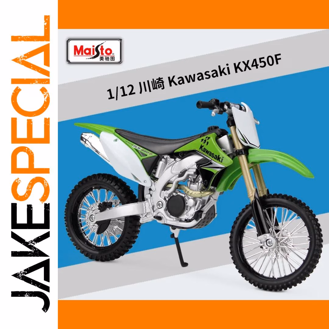 Kawasaki KX450F 1:12 Scale Model Diecast - Image 5