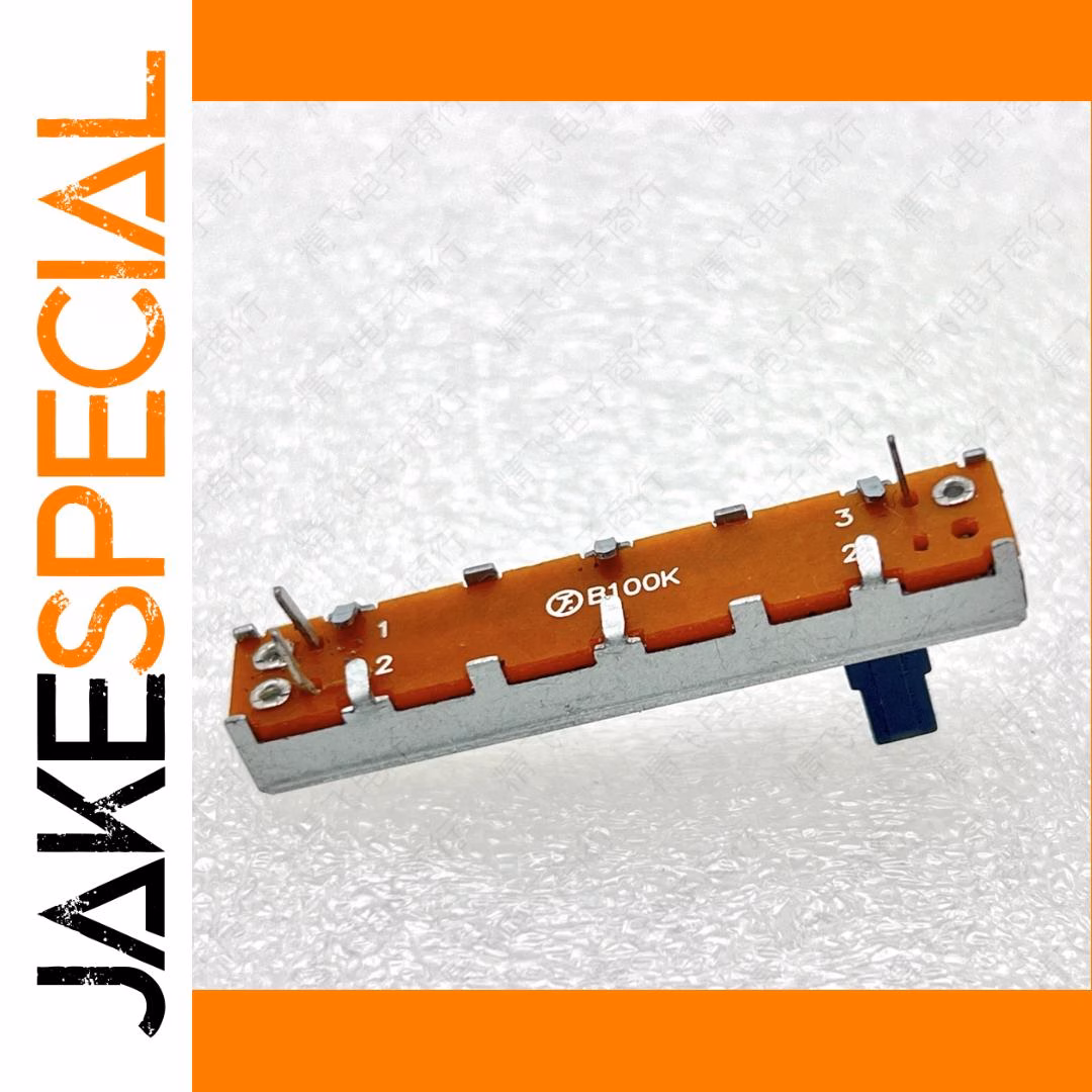 2PCS B100K Potentiometers with 10mm Shaft - Image 3