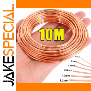 10M T2 Pure Copper Wire Various Diameters