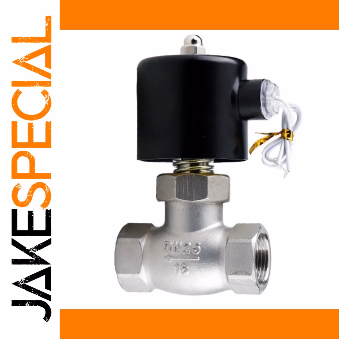 Stainless Steel Solenoid Valve - 24V/220V, DN15-50