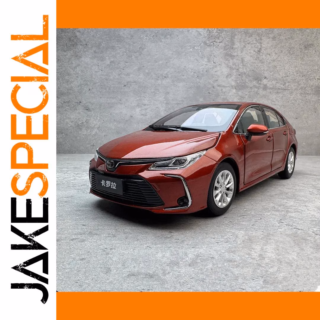1:18 Scale 2019 Corolla Coupe Diecast Model - Image 2