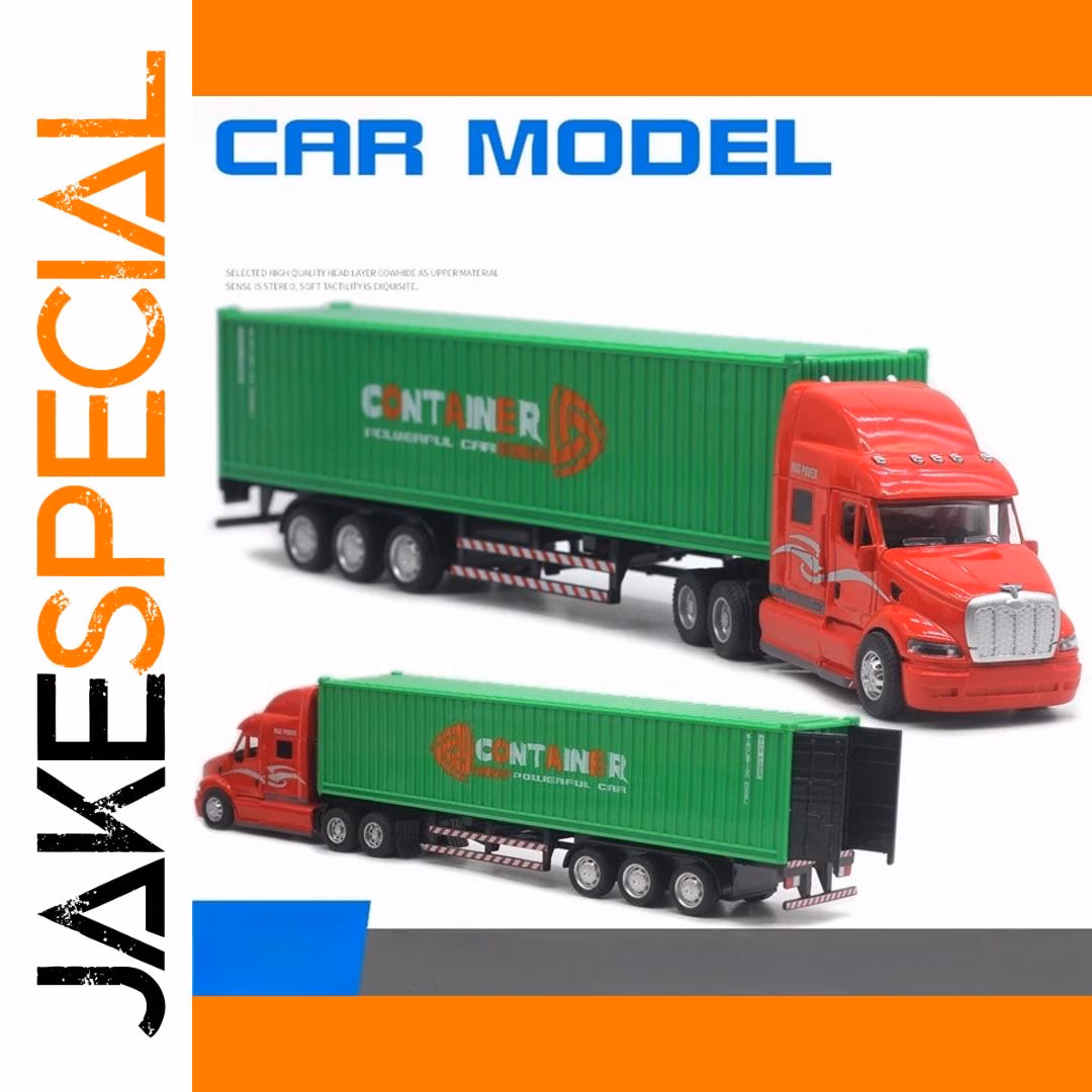 1/48 Scale Diecast Container Truck Model - Image 9