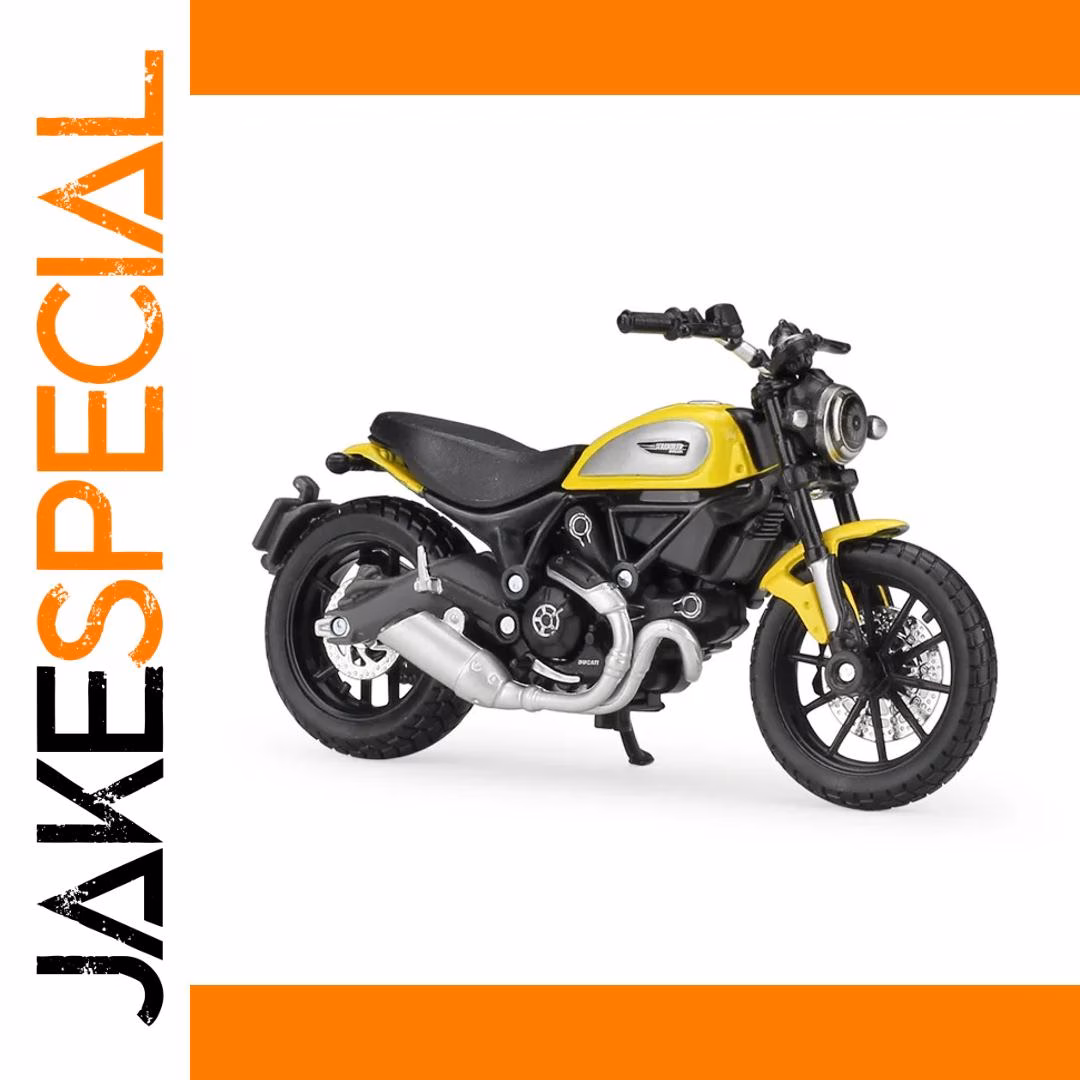 1:18 Scale Ducati Scrambler Model Motorcycle - Image 5