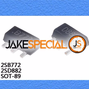20-50PCS SOT-89 B772 D882 Power Transistors