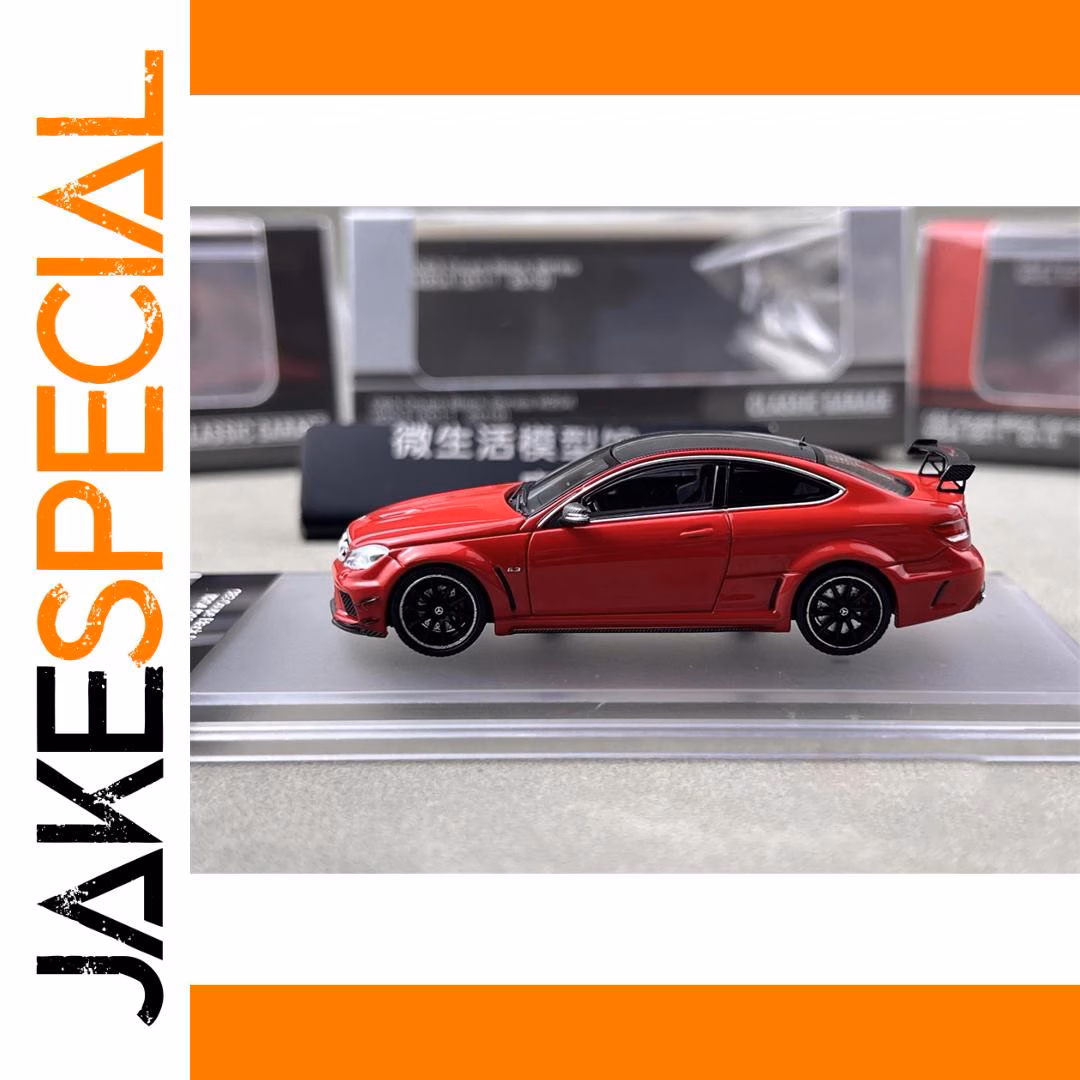 Mercedes-Benz C63 Coupe Black Series Model 1:64 - Image 6