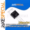100PCS TO-220 Transistors Set IRF510 IRF520 LM317T