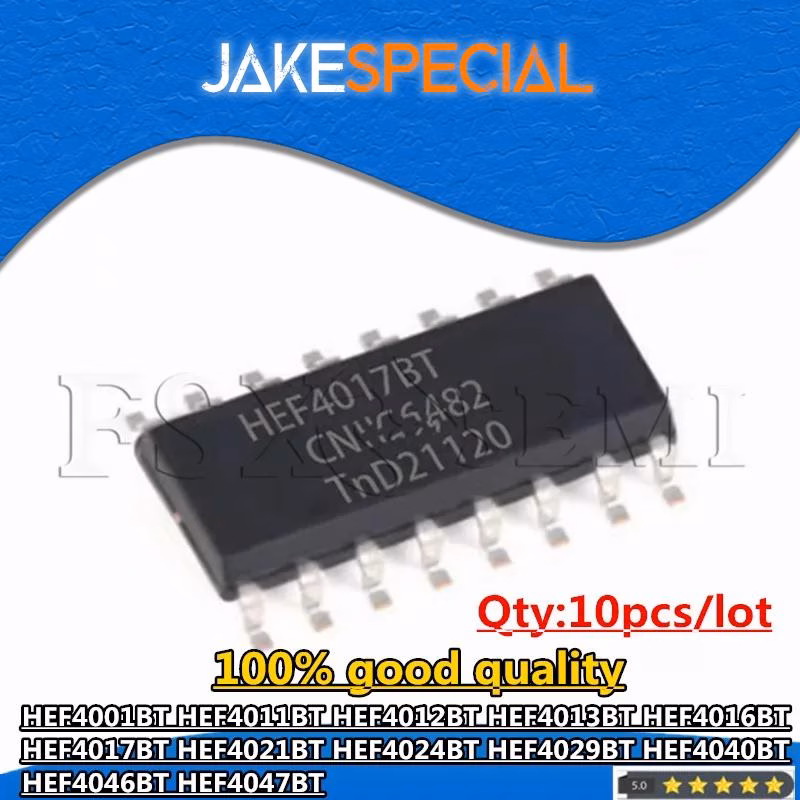HEF4017BT Integrated Circuit IC Chip 14-Pin