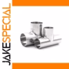 Butt Welded Tee Fitting SS304 SS316L 12.7-108mm