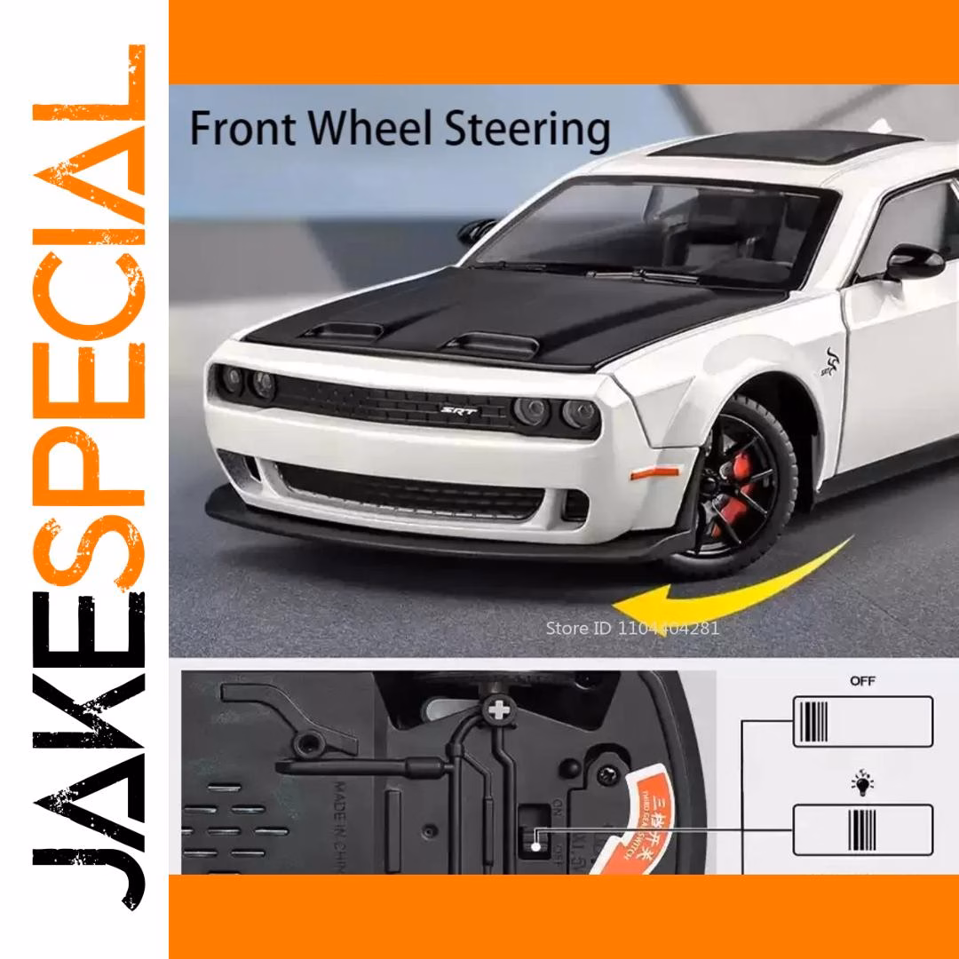 Challenger STR Hellcat Diecast Model 1:24 Scale – Image 2