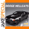 1/18 Die-Cast Hellcat Car Model - Black Finish