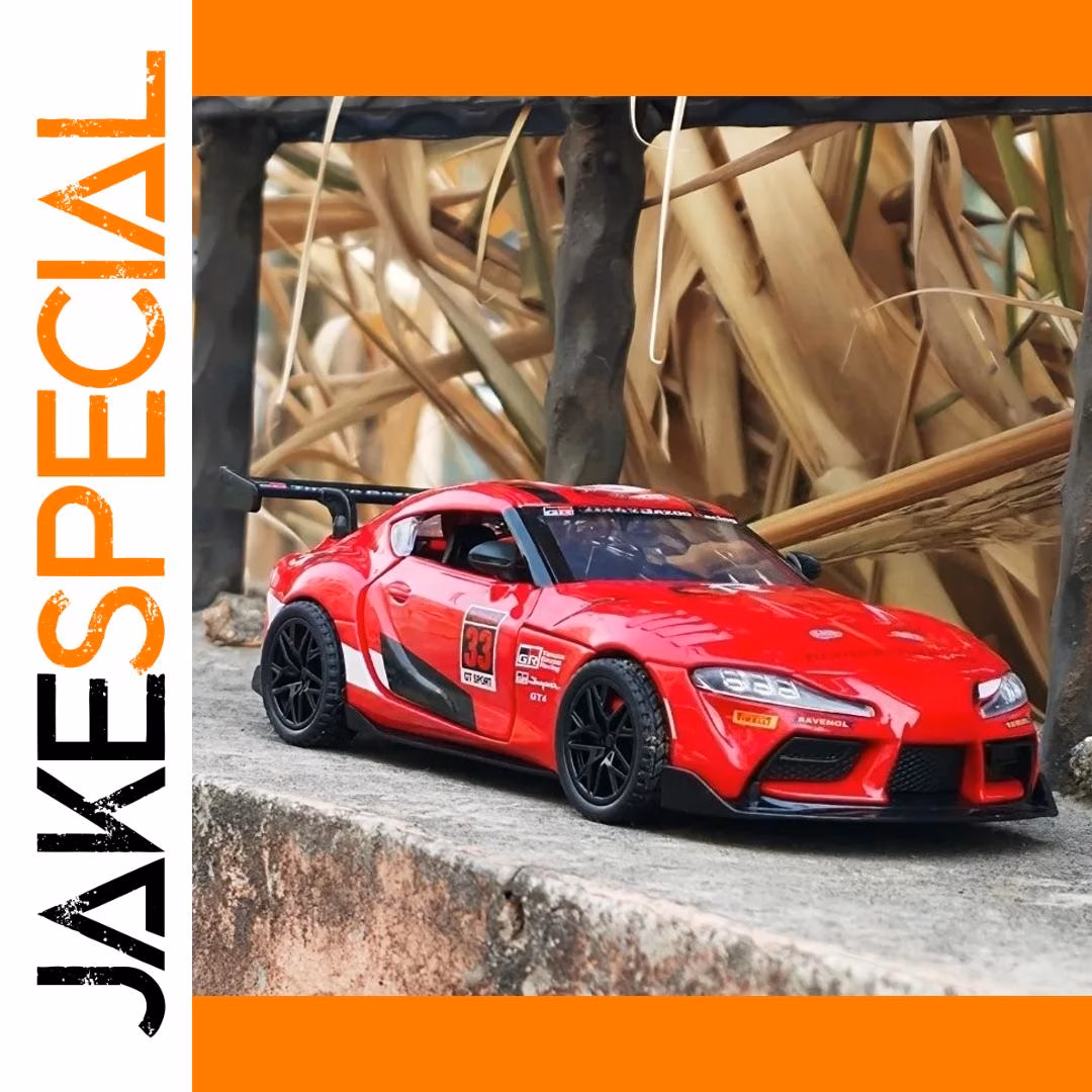 1/32 Alloy Modified Sports Car GR GT4 Model – Image 4