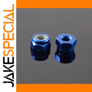 M2.6 Blue Purple Aluminum Alloy Hex Nut