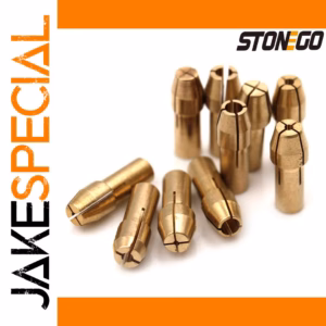 Mini Drill Chucks Adapter Set of 10 Brass