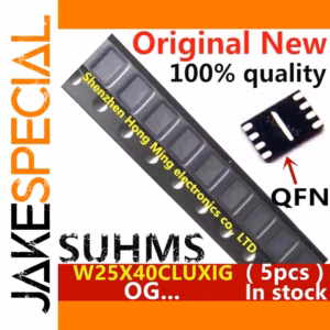W25X40CLUXIG Voltage Regulator 5PCS QFN-8