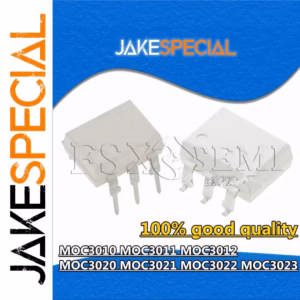 Set of 10 Optoisolators MOC Series Components