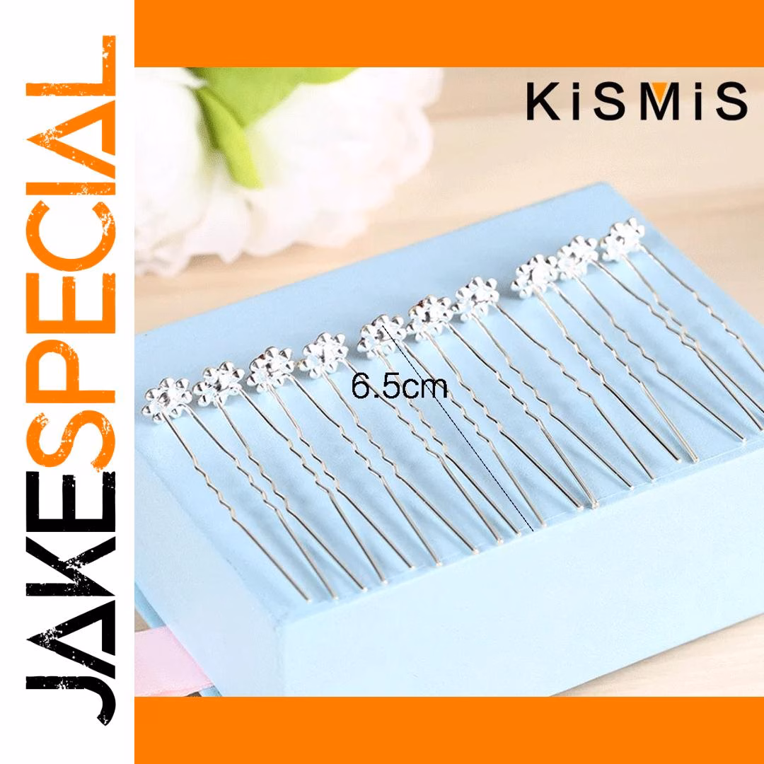 10PCS Floral Hair Clips Set in Vibrant Colors - Image 4