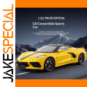 Corvette C8 Convertible 1:22 Scale Die-Cast Model