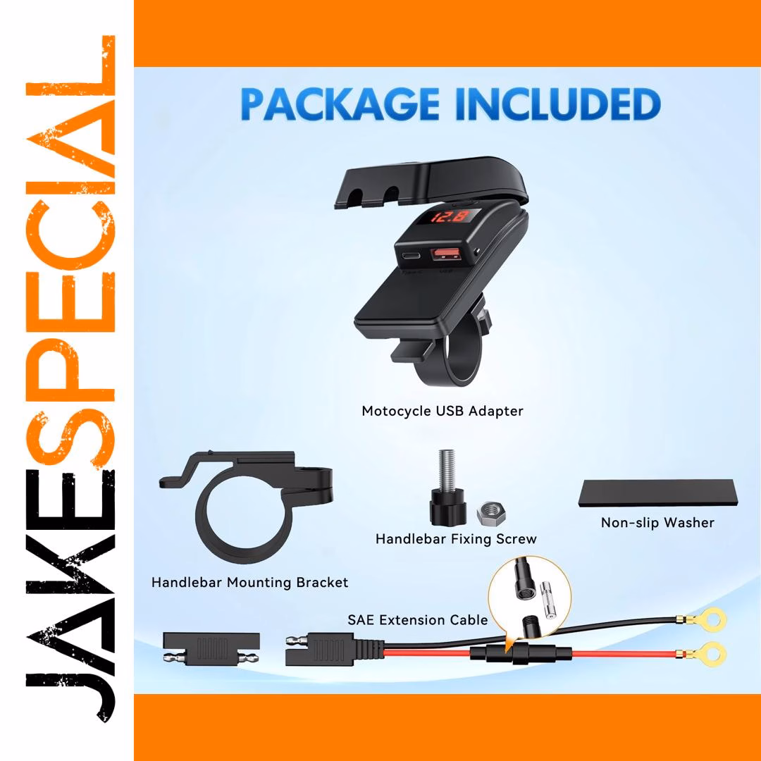 Motorcycle USB Fast Charger with Dual Ports - Image 6