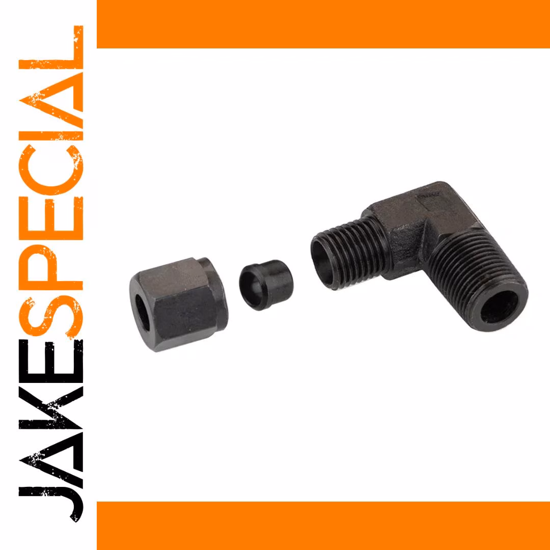 High-Pressure Hydraulic Carbon Pipe Joint 7mm - Image 3