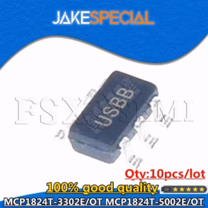 MCP1824T-3302E/OT Voltage Regulators 10PCS SOT23-5