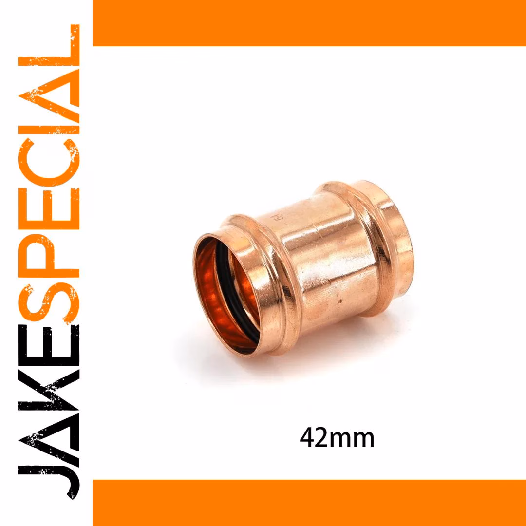 Copper Double Clamp Pressure Pipe Fitting 7 mm ID - Image 9