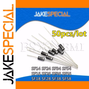 50PCS Fast Recovery Diodes Set for Projects