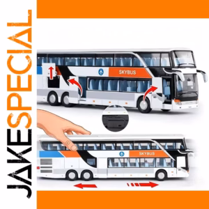 Luxury Electric Airport Business Bus 1:32 Scale