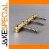 Brass Bridge Saddles for Tele Guitars Set of 3