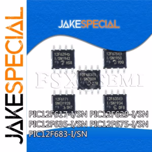 Set of 5 PIC Integrated Circuits ICs