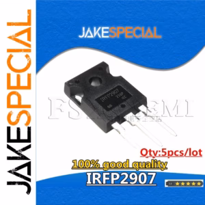 5PCS IRFP2907 Power MOSFETs for Voltage Regulation